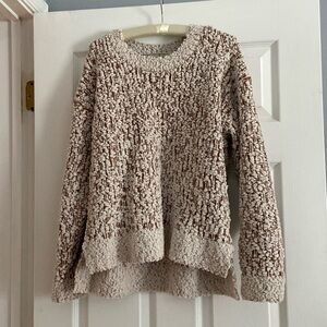 Babeau NWT soft knit drop hem top size Large